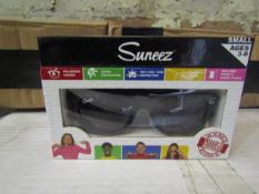 10x Suneez Sun Glasses, Black - New & Boxed.