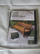 Asab 3 Seater Bench Cover, Size: 162 x 66 x 89 - Unchecked & Packaged.