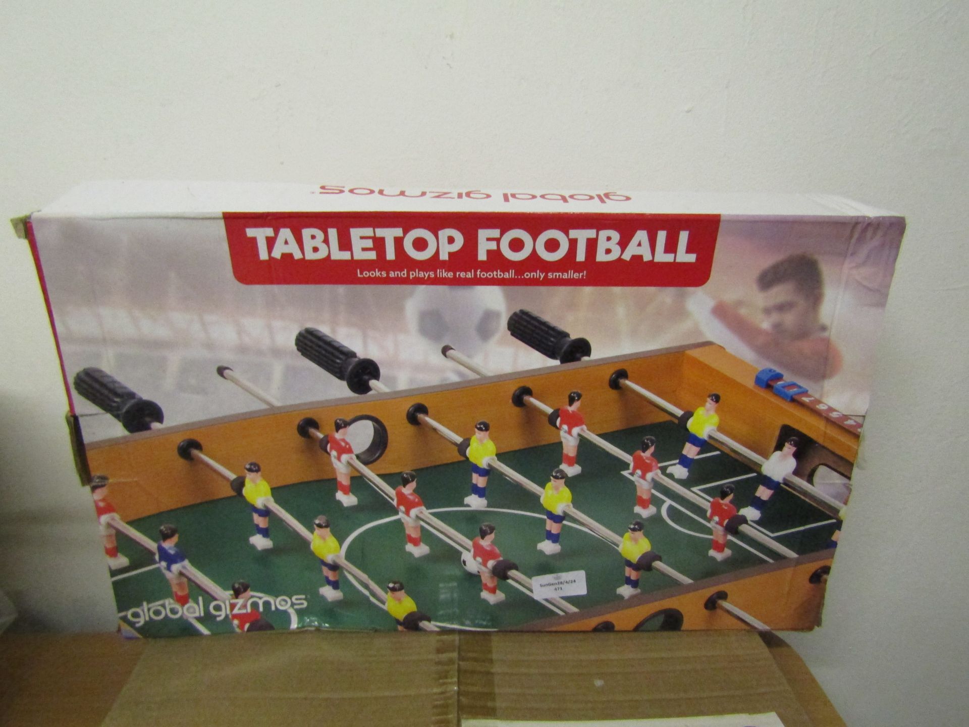 Tabetop Football, Unchecked & Boxed.