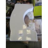 2x Asab Foldable Toilet Stool, White - Unused & Boxed.