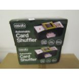 2x Asab Automatic Card Shuffler, Unchecked & Boxed.