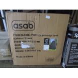 Asab Pop-Up Black Privacy Tent, Size: 120 x 120 x 190cm - Unchecked & Boxed.