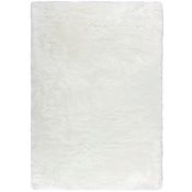 Faux Fur D040 Faux Sheepskin Rug In Ivory 120X170Cm RRP 69