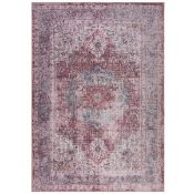 Beam D040 Gabriella Washable Rug In Red 200X290Cm RRP 139