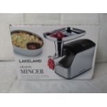 Lakeland Electric Meat Mincer RRP 75