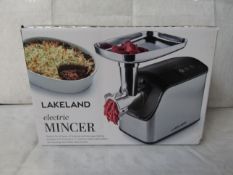 Lakeland Electric Meat Mincer RRP 75