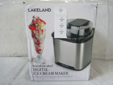 Lakeland Digital Ice Cream Maker 1.8L RRP 50