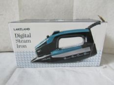 Lakeland Digital Steam Iron 250ml RRP 60