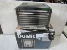 Dualit Architect 2 Slice Toaster 26526 RRP 90