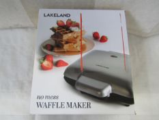 Lakeland No Mess Electric Waffle Maker RRP 60