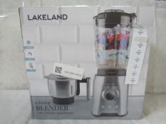 Lakeland Tabletop Blender with Grinder Attachment - 1.5 litre RRP 60