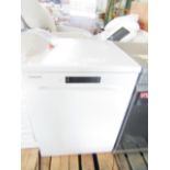 Samsung - White Dishwasher- Powers On, Needs A Clean Inside, Not Tested Any Further. May Contain