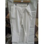 CollectionL Ladies Stretch Bottoms, White - Good Condition.