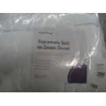 Soak & Sleep Soak & Sleep 9 Tog Soft As Down Microfibre Superking Duvet RRP 78