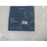 Soak & Sleep Soak & Sleep Soft As Down Microfibre Superking Chamber Pillow - Medium/Firm RRP 30