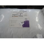 Soak & Sleep Soak & Sleep Soft As Down Microfibre Standard Pillow Pair - Medium Firm RRP 35