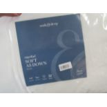 Soak & Sleep Soak & Sleep Soft As Down Microfibre Standard Pillow Pair - Soft/Medium RRP 35