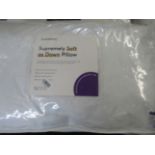 Soak & Sleep Soak & Sleep Soft As Down Microfibre Standard Pillow Pair - Soft/Medium RRP 35