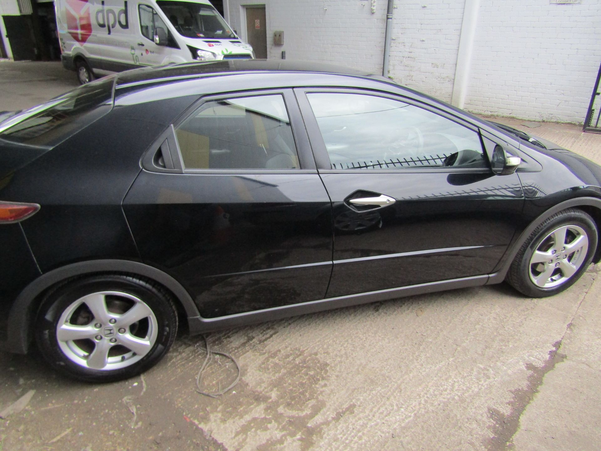 2008 Honda Civic SE 2.2 i-CDTI, in Black, MOT Until 22nd November 2024, 128,132  miles, Unchecked, - Bild 4 aus 11