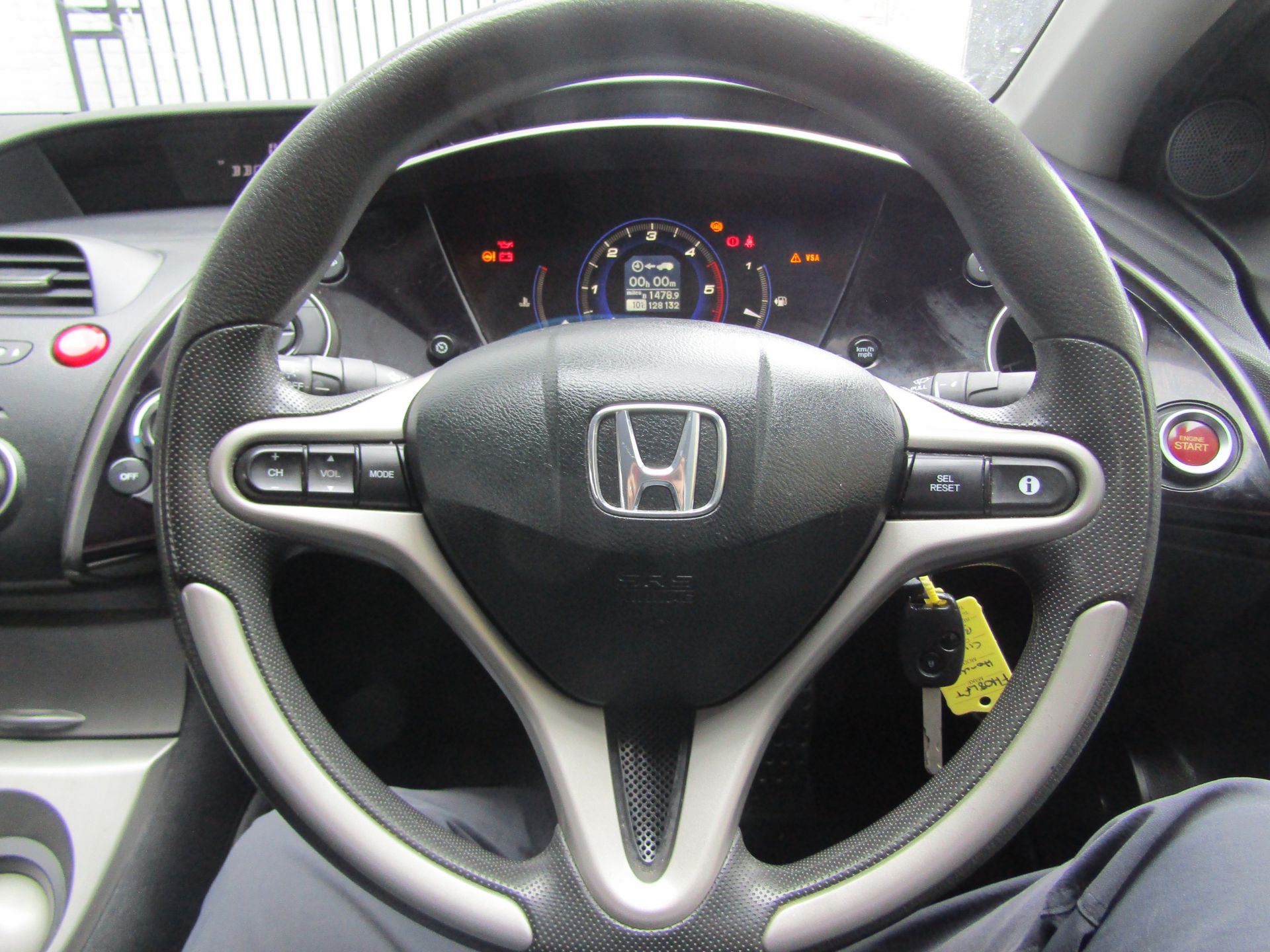 2008 Honda Civic SE 2.2 i-CDTI, in Black, MOT Until 22nd November 2024, 128,132  miles, Unchecked, - Bild 11 aus 11
