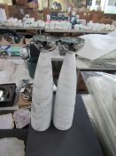 Anna Ny By Rablabs Coluna Marble And Stainless Steel Candlesticks RRP 399About the Product(s)The