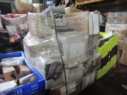 Pallets of Customer returns electricals and non electricals
