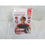 Medital - Luxury Electric Heated Cape - Unchecked & Boxed.
