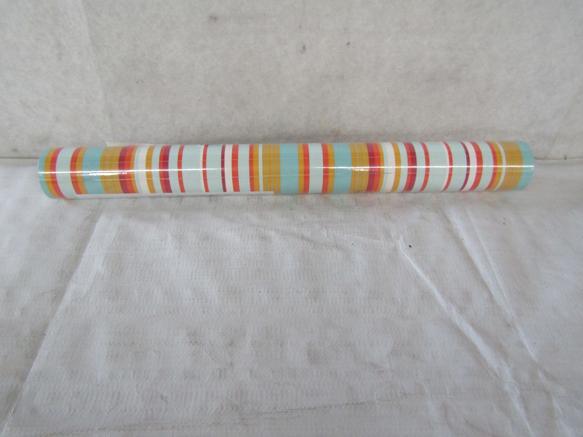 12X DeckChairStripes - Multi Pattern Repeat Wallpaper - Size 10.05m X 52cm - New & Packaged.