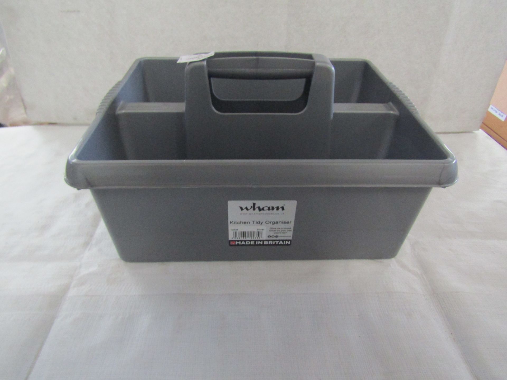 Wham - Grey Plastic Kitchen Tidy Organiser - Good Condition.