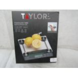 Taylor Pro - Touchless Tare Digital Dual Kitchen Scale - Unchecked & Boxed.