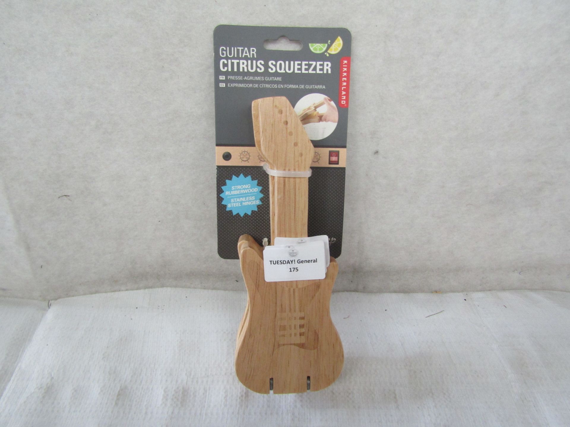 Kikkerland - Guitar Citrus Squeezer - Good Condition.