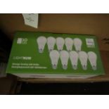 Pack of 10 Lightnum A60? E27 13w LED light bulbs, new and boxed