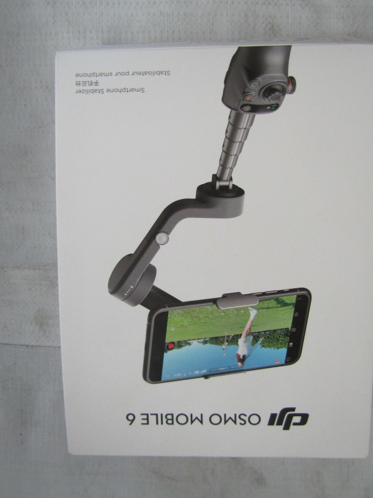 DJI OSMO Mobile 6 Smartphone Stabilizer, in Three Axis for phones, Integrated Extensible Arm,