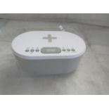 i-box Dawn Bedside Radio Alarm Clock USB Bluetooth Speaker Wireless Charging