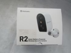 Galayou R2 Smart Battery-Powered Wireless Security Camera - Unchecked & Boxed.