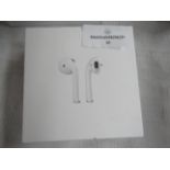 Apple AirPods With Charging Case (2nd Gen) - Tested Working & Boxed - RRP CIRCA £129.00