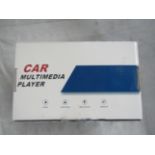 Car Multimedia Player, Wireless BT - Unchecked & Boxed.