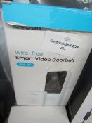 IoGeek Wire Free Smart Video Doorbell, Unchecked & Boxed, RRP £ 20-40