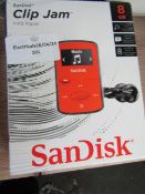 Sandisk 8GB Clip Jam MP3 Player - Unchecked & Boxed.