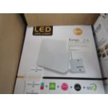 Kimjo Led UFO Ceiling Light, 36w, Cold White, Square, Unchecked & Boxed. RRP £17.