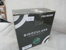 Free Soldier Binoculars, High Quality, Unchecked & Boxed. RRP £49.
