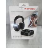 Thomson Wireless Headphones With Charging Docking Station, 863MHz - Unchecked & Boxed - RRP CIRCA £