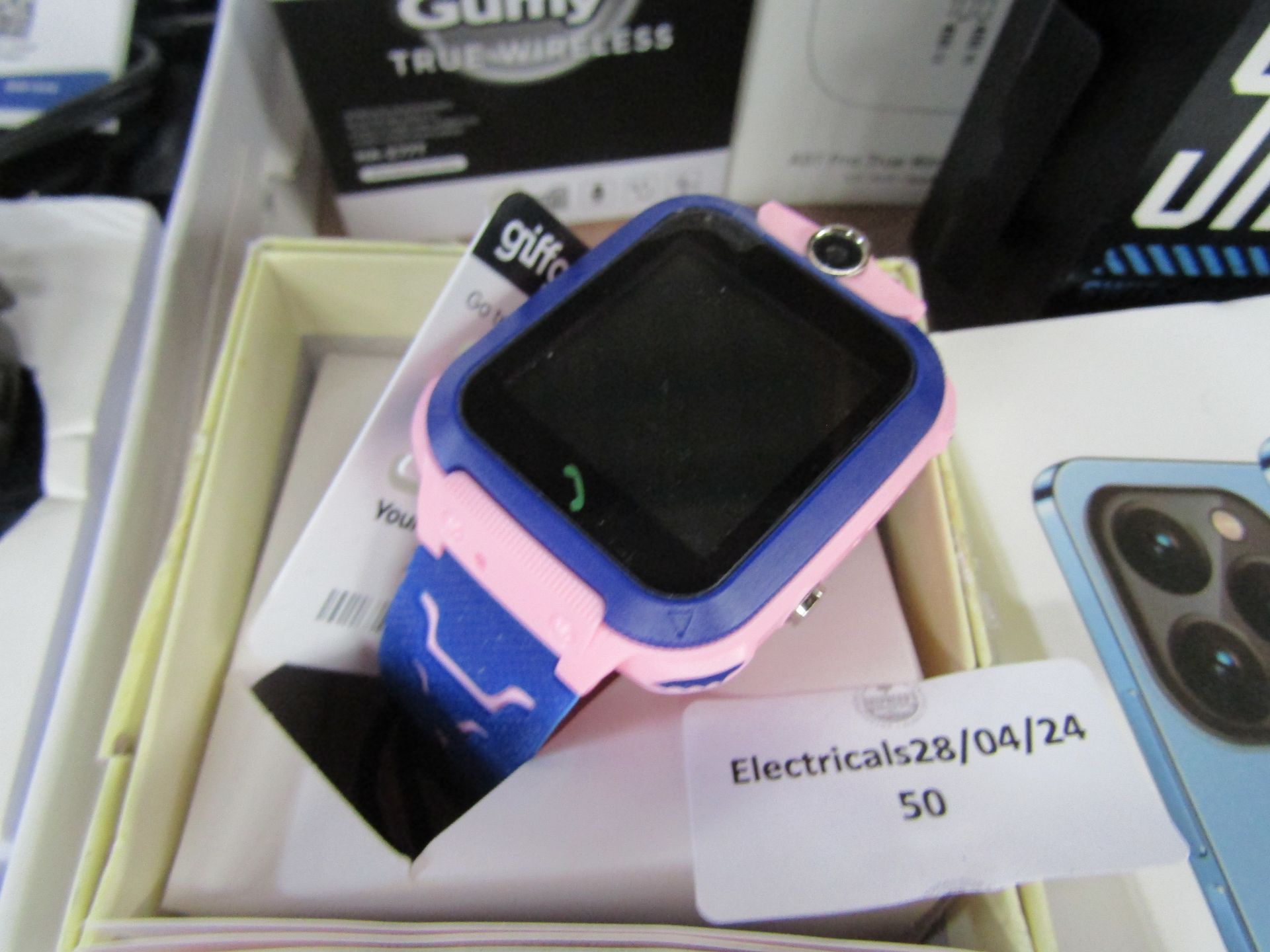 Childrens Pink Phone Watch - Unchecked & Boxed.