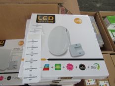Kimjo Led UFO Ceiling Light, 36w, Cold White, Round, Unchecked & Boxed. RRP £17.