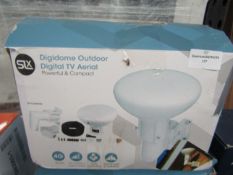 Slx Digidome Outdoor Digital TV Aerial, Powerful & Compact, Unchecked & Boxed.