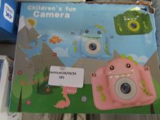 Childrens Fun Camera, Unchecked & Boxed.