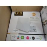 Kimjo Led UFO Ceiling Light, 36w, Cold White, Square, Unchecked & Boxed. RRP £17.