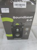 Overmax Soundbeat 2.0 Bluetooth Speaker 15W RMS Crystal Clear Sound, Built-in FM Radio, USB, SD, AUX