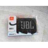 JBL GO 3 - Wireless Bluetooth portable speaker, 5 Hours of Playtime, integrated loop for travel with