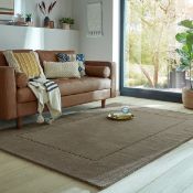 Boston Wool Border Mocha 160X230cm Rug RRP 129About the Product(s)Size: 160X230cm (5X7.5in)Colour: